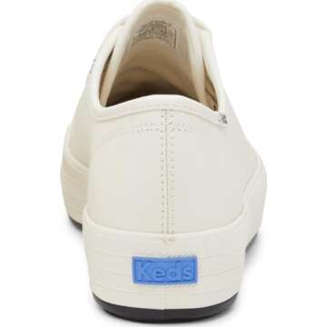 Keds Women's Stylish Triple Kick Leather Sneakers