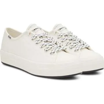 Keds Women's Stylish Triple Kick Leather Sneakers