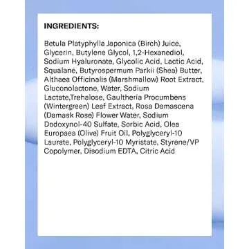 Then I Met You Birch Milk Refining Toner, Exfoliating & Hydrating Face Toner with Birch Juice, AHAs & PHAs, Vegan & Clean Skincare, 3.38 oz