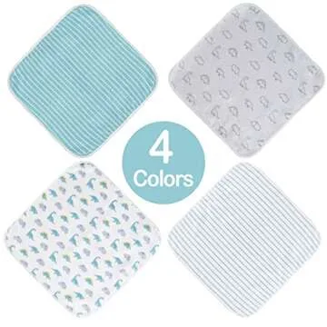 Viviland Baby Washcloths - Super Soft 24 Pack for Newborns