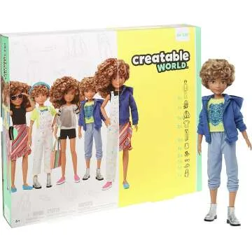 Customizable Creatable World Doll Kit with Versatile Accessories