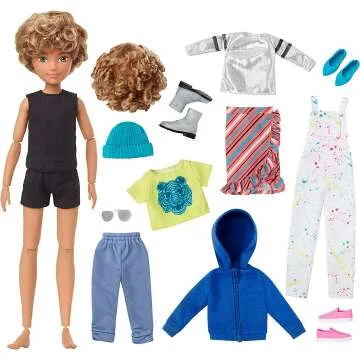 Customizable Creatable World Doll Kit with Versatile Accessories