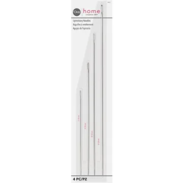 Dritz Home Long Straight Upholstery Needles - Perfect for All Projects!