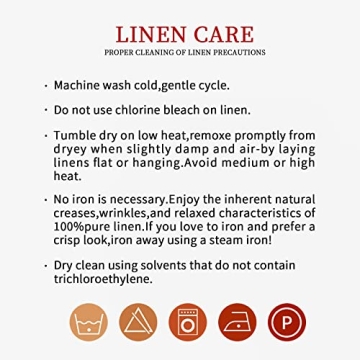 Elegant EVERLY 100% Pure Linen Tablecloth for Events