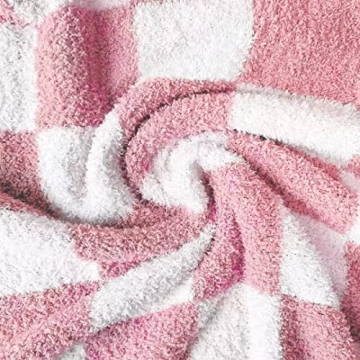 Yizheer Cozy Double Sided Throw Blanket for All Seasons