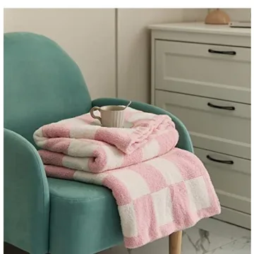 Yizheer Cozy Double Sided Throw Blanket for All Seasons