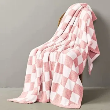 Yizheer Cozy Double Sided Throw Blanket for All Seasons