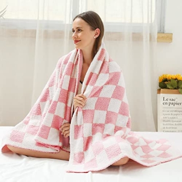 Yizheer Cozy Double Sided Throw Blanket for All Seasons
