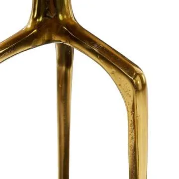 Shop Deco 79 Gold Aluminum Metal Accent Table - 16" x 16"