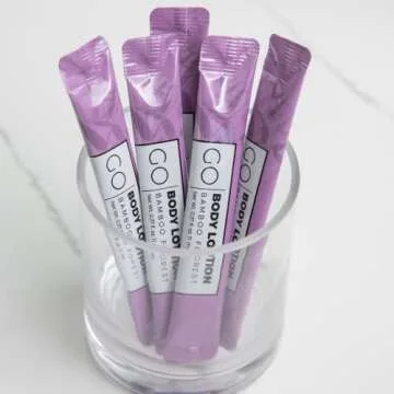 GO Essentials Travel Lotion Packets - Hydrated Skin Anytime