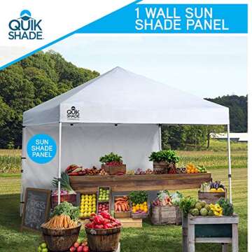 Quik Shade 10x10 ft Instant Canopy for Outdoor Events