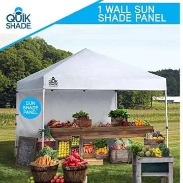 Quik Shade 10x10 ft Instant Canopy for Outdoor Events