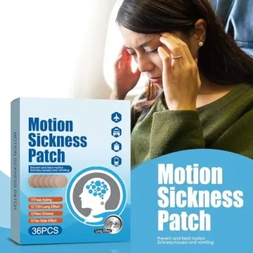 ZLYDG Motion Sickness Patch for Car, Plane, Cruise