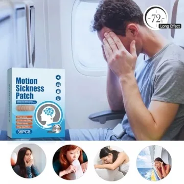 ZLYDG Motion Sickness Patch for Car, Plane, Cruise
