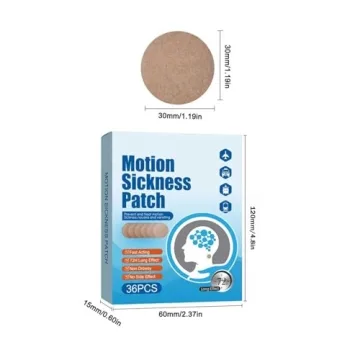 ZLYDG Motion Sickness Patch for Car, Plane, Cruise