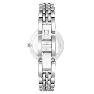 Anne Klein Women's AK/2159SVSV Silver-Tone Bracelet Watch