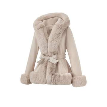 Elegantly Warm Bellivera Women's Faux Suede Trench Coat