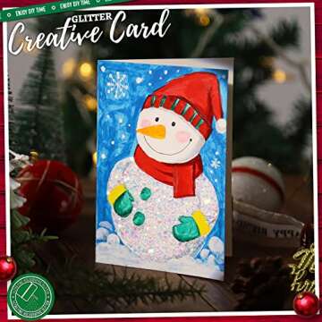 LEOBRO Glitter, White Glitter, 150G/5.29OZ Holographic White Chunky Glitter, Craft Glitter for Resin, Iridescent Chunky Glitter for Crafts Body Glitter, DIY Arts and Crafts, Iridescent White Glitter