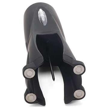 Cork Pops Legacy Wine Opener Built-in 4-Blade Foil Cutter Safe Cork Removal, Effortless Push Button Use, Needle Guard for Safety, Low-Pressure Cartridge Opens Up To 60 Bottles