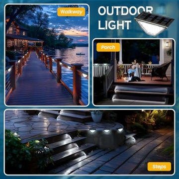 SOLPEX Solar Step Lights for Safety and Style