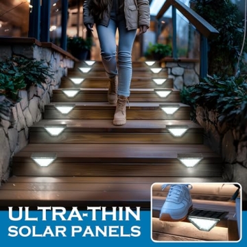 SOLPEX Solar Step Lights for Safety and Style