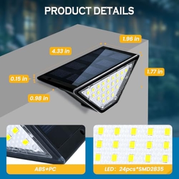SOLPEX Solar Step Lights for Safety and Style