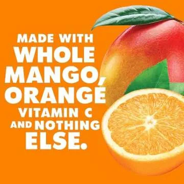 Solely Organic Mango & Orange Gummies - Healthy Fruit Snacks