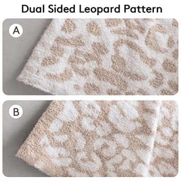 MYLUNE Leopard Print Blanket - Cozy and Stylish Throw for All
