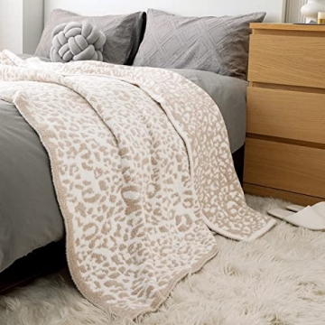 MYLUNE Leopard Print Blanket - Cozy and Stylish Throw for All