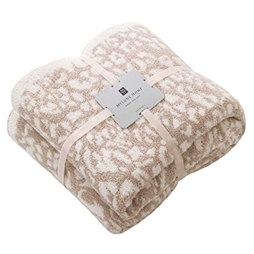 MYLUNE Leopard Print Blanket - Cozy and Stylish Throw for All