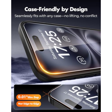 UNBREAKcable iPhone 16 Plus Screen Protector 4+2 Pack