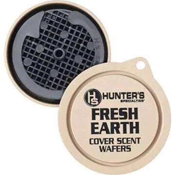 Hunters Specialties Fresh Earth Scent Wafers (3 Wafers) | Cover Scent Wafers Hunting Accessories