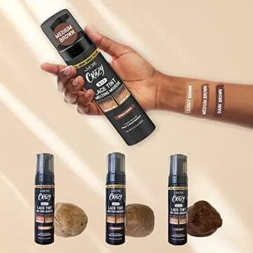 MORE 3 in 1 Lace Tint Mousse for Natural Wig Finish