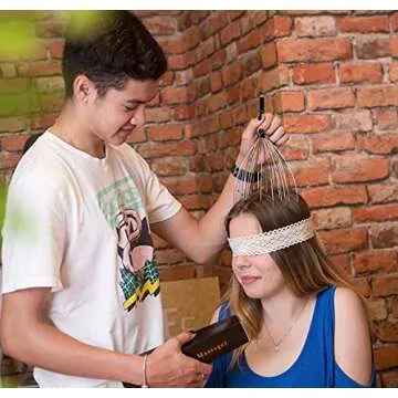 USAGA 36 Fingers Head and Scalp Massager for Relaxation