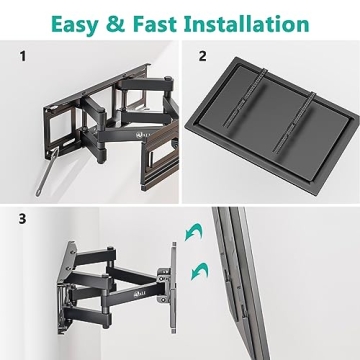 WALI Full Motion TV Mount for 32-70" TVs