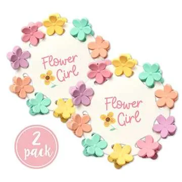Charming Flower Girl Hair Clips - Proposal Gift & Thank You Present