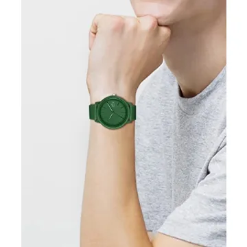Lacoste 12.12 Men's Stylish Quartz Watch with Green Strap