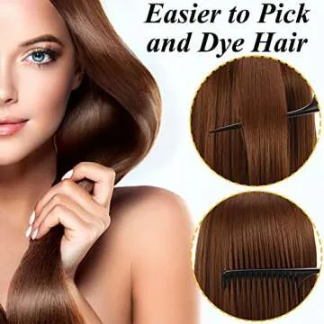 Wide Tooth Detangling Combs Set for Curly Hair Styling