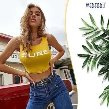 Stylish WERFORU Double Grommet Punk Belt for All Sizes