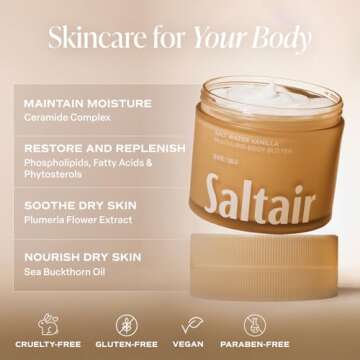 Saltair Multi-Lipid Body Butter - Nourishing Vanilla Cream