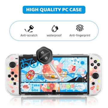 FANPL Nintendo Switch OLED Case with Cute Design
