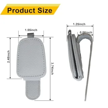 Yuoyar Sunglasses Holders for Car Visor - Practical Accessories