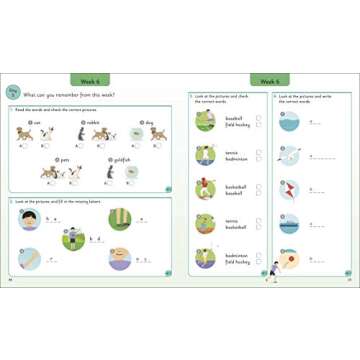 English for Everyone Junior: 5 Words a Day: Learn and Practice 1,000 English Words (DK 5-Words a Day)