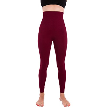 Homma High Waist Compression Leggings for Women Tummy Control Postpartum Leggings Seamless Yoga Work...
