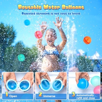 Eco-Friendly Reusable Water Balloons for Summer Fun