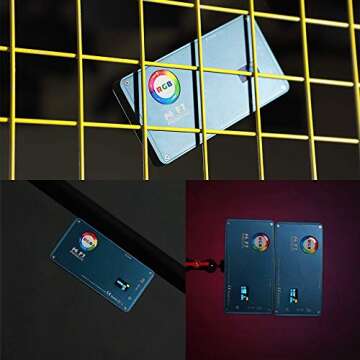 Falcon Eyes F7 12W RGB LED Video Light Mini Pocket On Camera Light with Multiple Scenario Mode, CRI 97, 2500K-9000K, Magnet Adsorbing Function, Built-in Rechargeable Battery