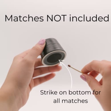 Elegant River Birch Ceramic Match Holders Set for Home Decor