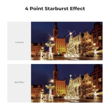 K&F Concept 52mm Star Filters Kit for Stunning Night Photography