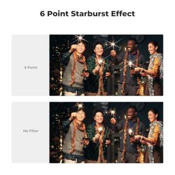 K&F Concept 52mm Star Filters Kit for Stunning Night Photography