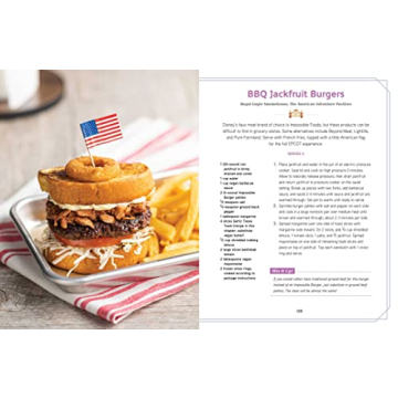 EPCOT Cookbook with 100 Disney-Inspired Recipes